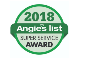 Angie's List super service award 2018 logo